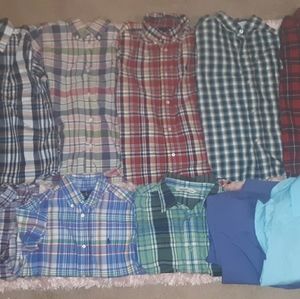 Boy's size 7/8 dress up/button up shirts